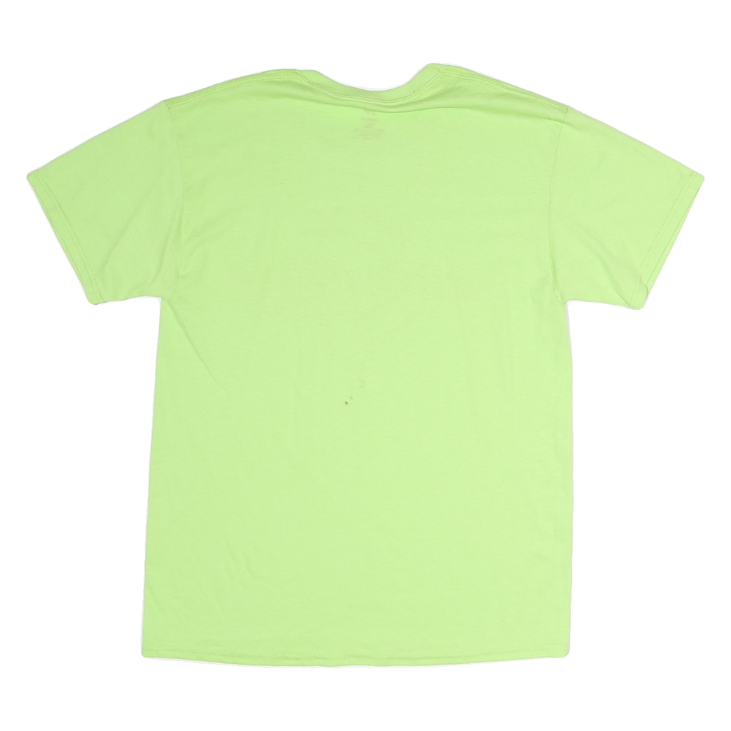 HANES Mens Green Washington University Volleyball Graphic T-Shirt M Short Sleeve