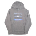 ADIDAS Bulldog Football Columbus North Mens Grey Hoodie USA M