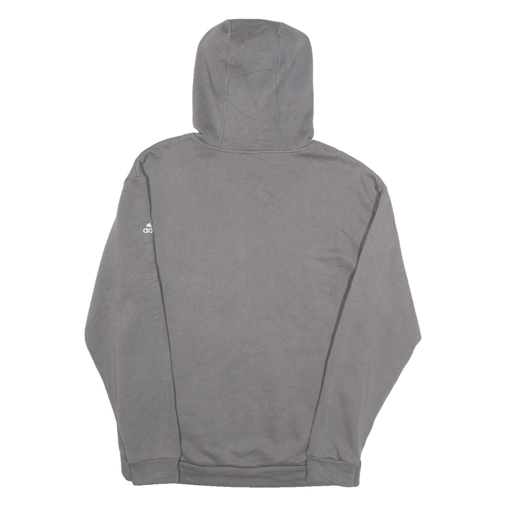 ADIDAS Bulldog Football Columbus North Mens Grey Hoodie USA M