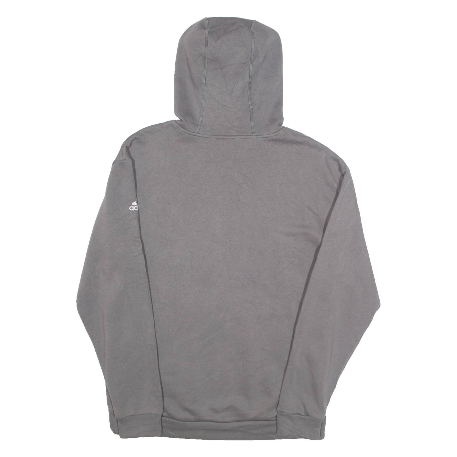 ADIDAS Bulldog Football Columbus North Mens Grey Hoodie USA M
