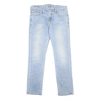 LEVI'S 511 Slim Mens Jeans Blue Slim Skinny Denim Medium W33 L32 Stylish