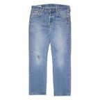 LEVI'S 501 BIG E Jeans Mens Blue Regular Straight Stone Wash W34 L32