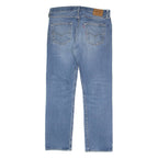 LEVI'S 501 BIG E Jeans Mens Blue Regular Straight Stone Wash W34 L32