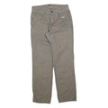 RIDGECUT Mens Cotton Blend Beige Regular Fit Zip Trousers W30 L32 Workwear