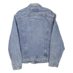 LEVI'S Mens Blue Denim Cotton Blend Button Jacket XL Classic Casual Retro