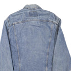 LEVI'S Mens Blue Denim Cotton Blend Button Jacket XL Classic Casual Retro