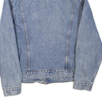 LEVI'S Mens Blue Denim Cotton Blend Button Jacket XL Classic Casual Retro