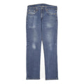 LEVI'S 514 Mens Jeans Blue Slim Straight Denim Medium W32 L32 Classic Fit