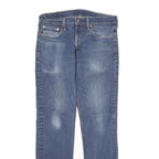 LEVI'S 514 Mens Jeans Blue Slim Straight Denim Medium W32 L32 Classic Fit