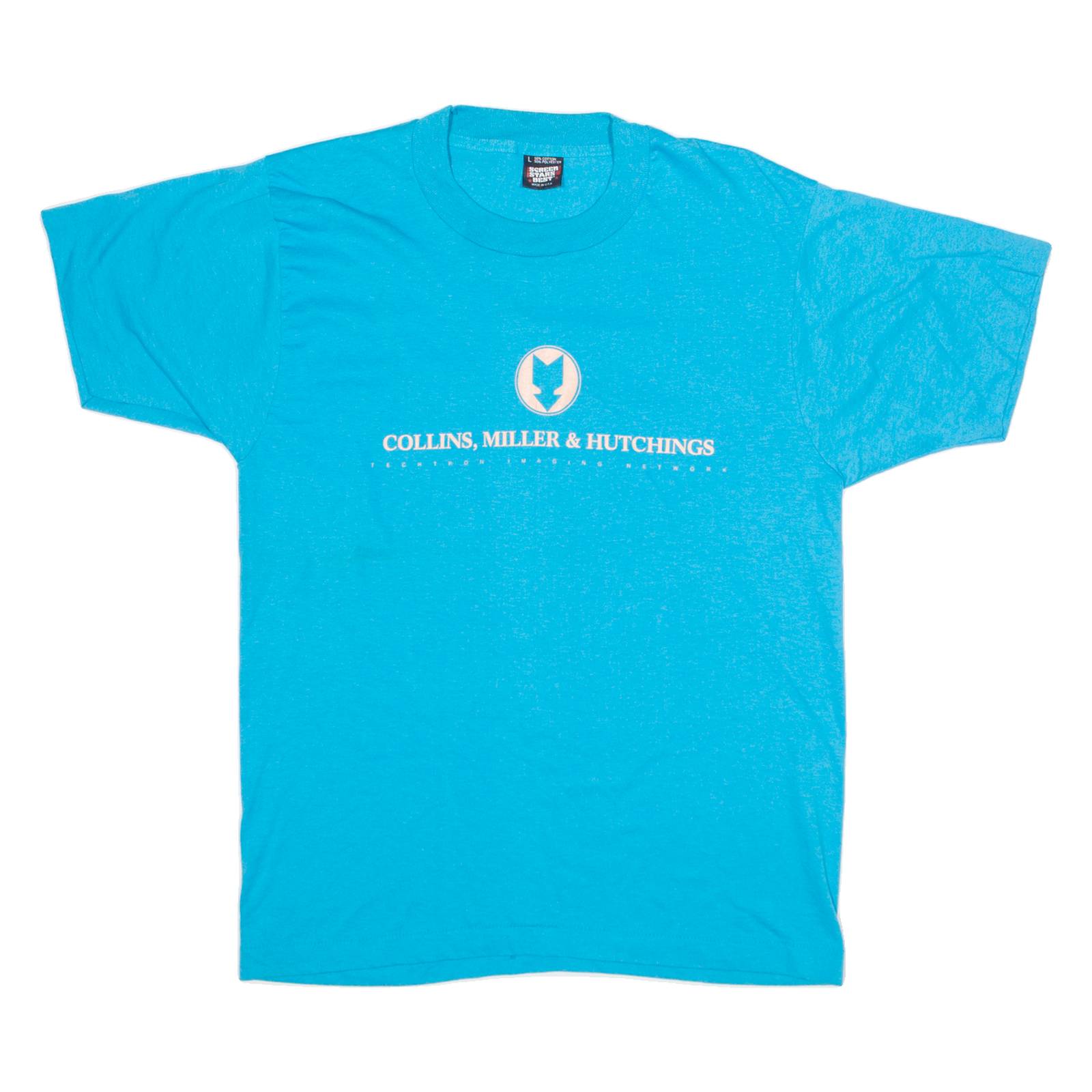 SCREEN STARS BEST Mens T-Shirt Blue L