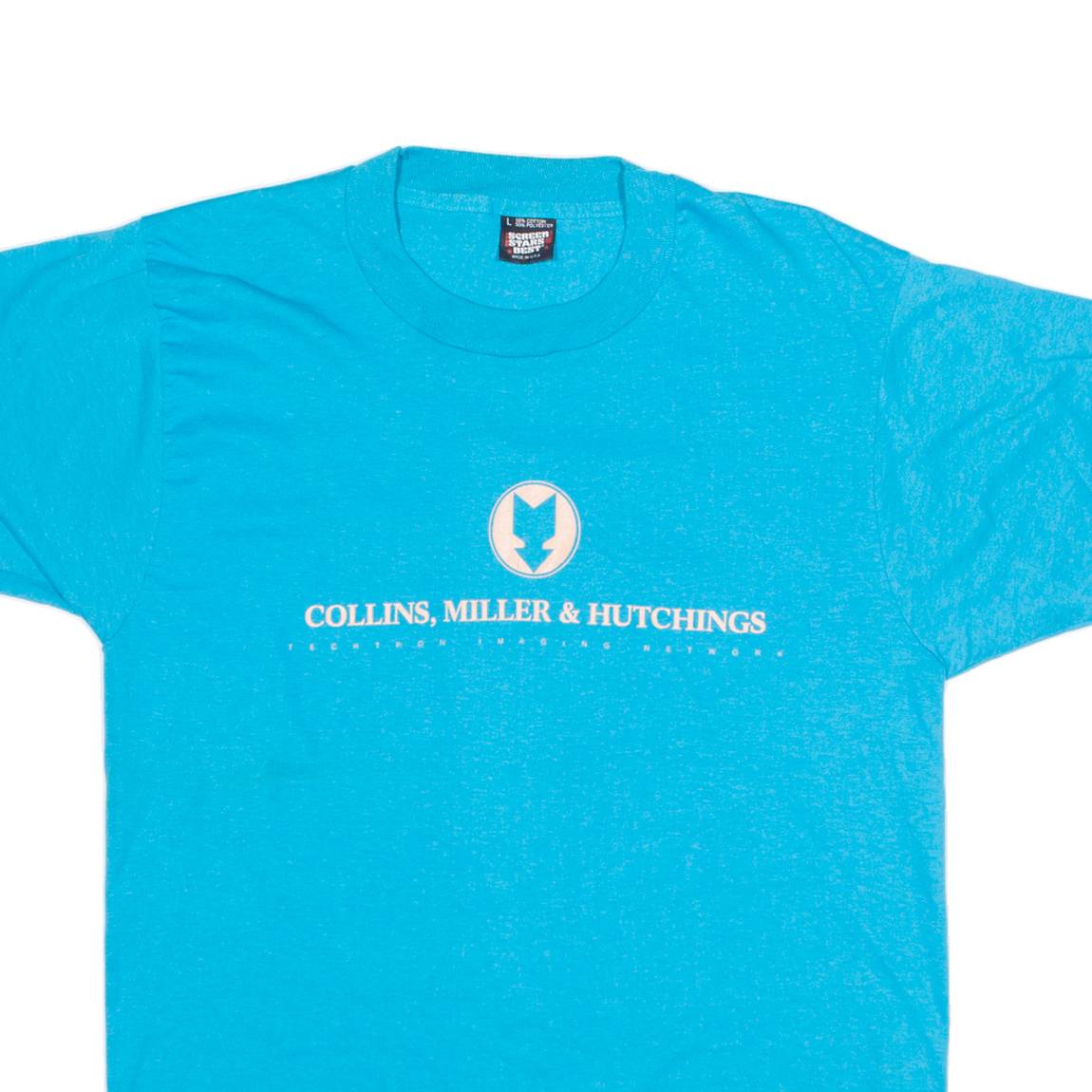 SCREEN STARS BEST Mens T-Shirt Blue L