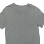 NIKE Mens Grey Classic T-Shirt S Short Sleeve Crew Neck Cotton Blend