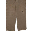 DICKIES Mens Jeans Brown Regular Straight Denim Good Condition W40 L32 Workwear