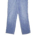 DICKIES Womens Jeans Blue Regular Straight Denim Light W28 L30 Workwear Pockets