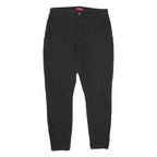 GUESS Womens Jeans Black Relaxed Skinny Denim W32 L28 Casual Stylish Zip