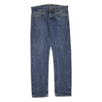 CARHARTT Womens Regular Fit Blue Denim Cotton Blend Jeans W34 L32 Classic Zip