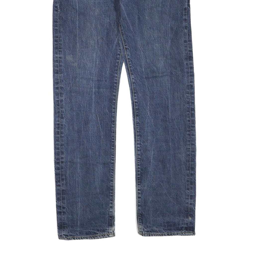 CARHARTT Womens Regular Fit Blue Denim Cotton Blend Jeans W34 L32 Classic Zip