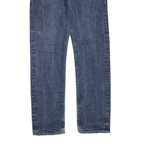 CARHARTT Womens Regular Fit Blue Denim Cotton Blend Jeans W34 L32 Classic Zip