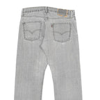 LEVI'S 514 Classic Mens Jeans Grey Classic Straight Denim Light W32 L30