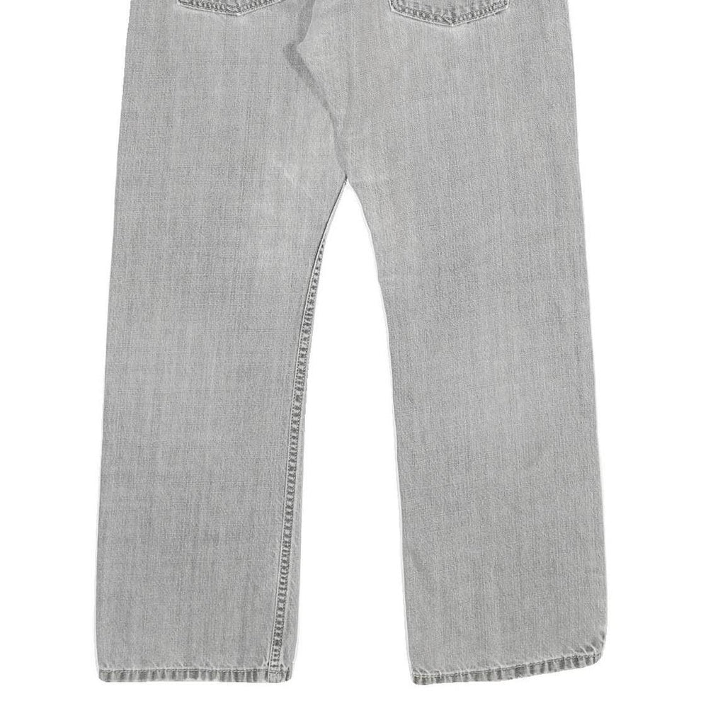 LEVI'S 514 Classic Mens Jeans Grey Classic Straight Denim Light W32 L30
