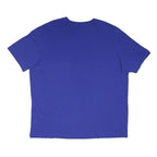ADIDAS Mens Blue XL Cotton Blend Crew Neck Short Sleeve Casual T-Shirt
