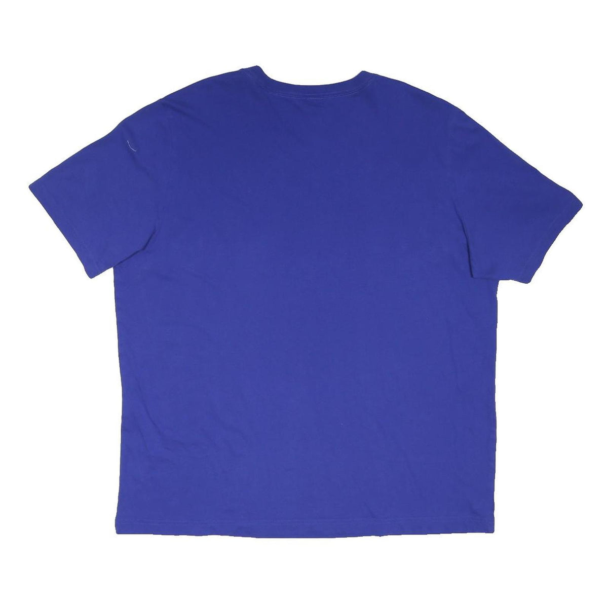 ADIDAS Mens Blue XL Cotton Blend Crew Neck Short Sleeve Casual T-Shirt