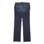 DIESEL Womens Jeans Blue Regular Straight Denim Medium W30 L32 Studded Pocket