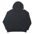 NIKE Womens Black Pullover Hoodie L Cotton Blend Casual Sportswear