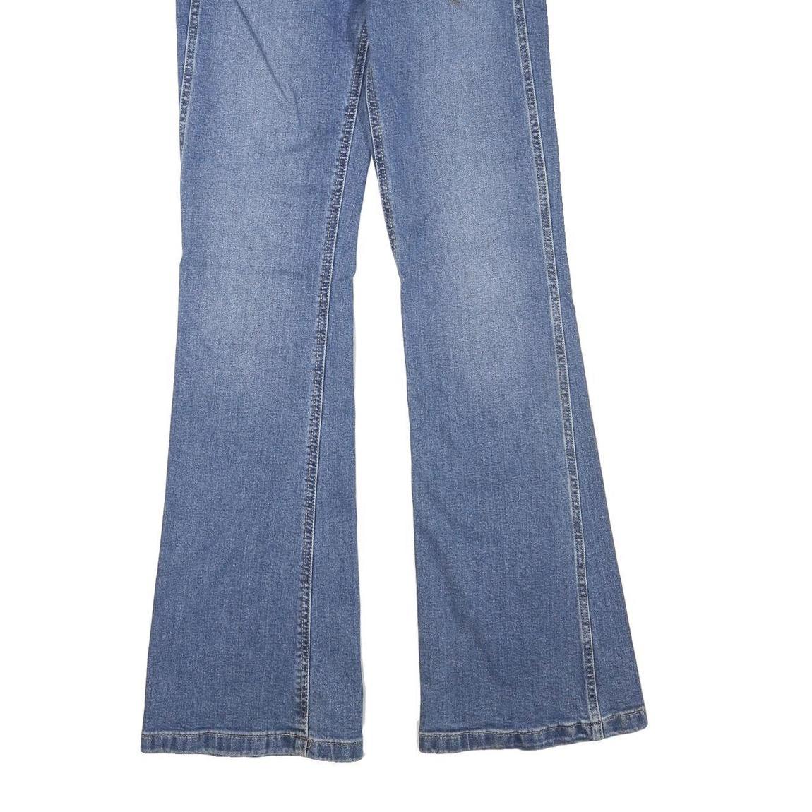 GAP Womens Regular Fit Blue Jeans Zip Closure W26 L33 Classic Cotton Blend