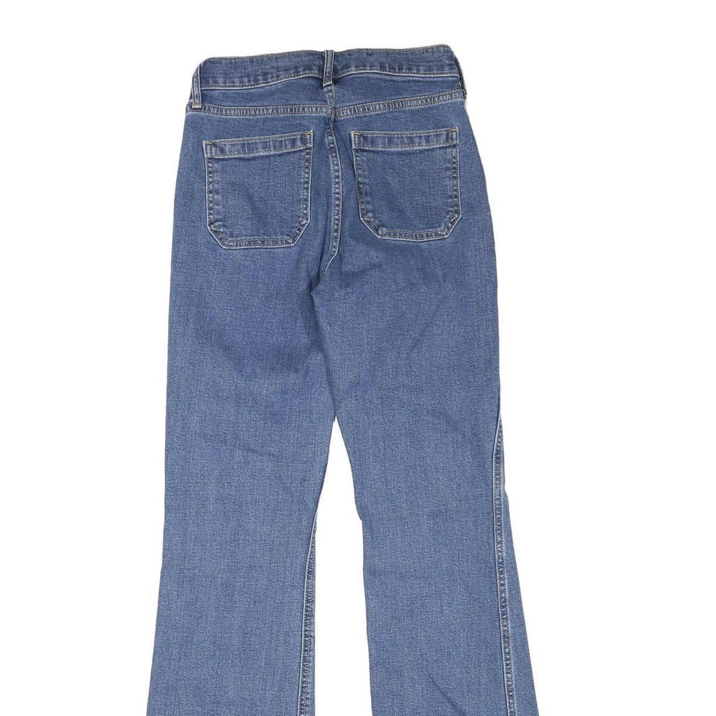 GAP Womens Regular Fit Blue Jeans Zip Closure W26 L33 Classic Cotton Blend