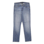 LEVI'S Mid Rise Skinny Womens Jeans Blue Slim Denim Medium W28 L30 Stretch