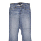 LEVI'S Mid Rise Skinny Womens Jeans Blue Slim Denim Medium W28 L30 Stretch