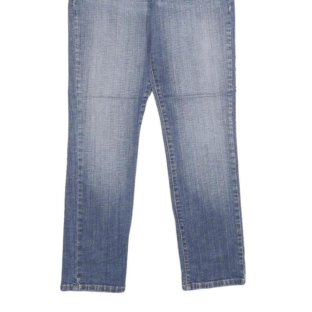 LEVI'S Mid Rise Skinny Womens Jeans Blue Slim Denim Medium W28 L30 Stretch