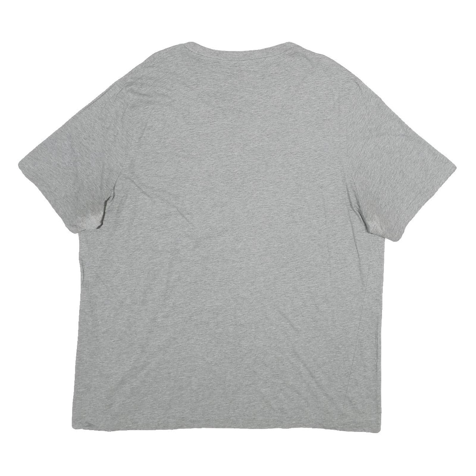 PUMA Mens Grey & Camouflage Graphic T-Shirt 2XL Short Sleeve Crew Neck Cotton