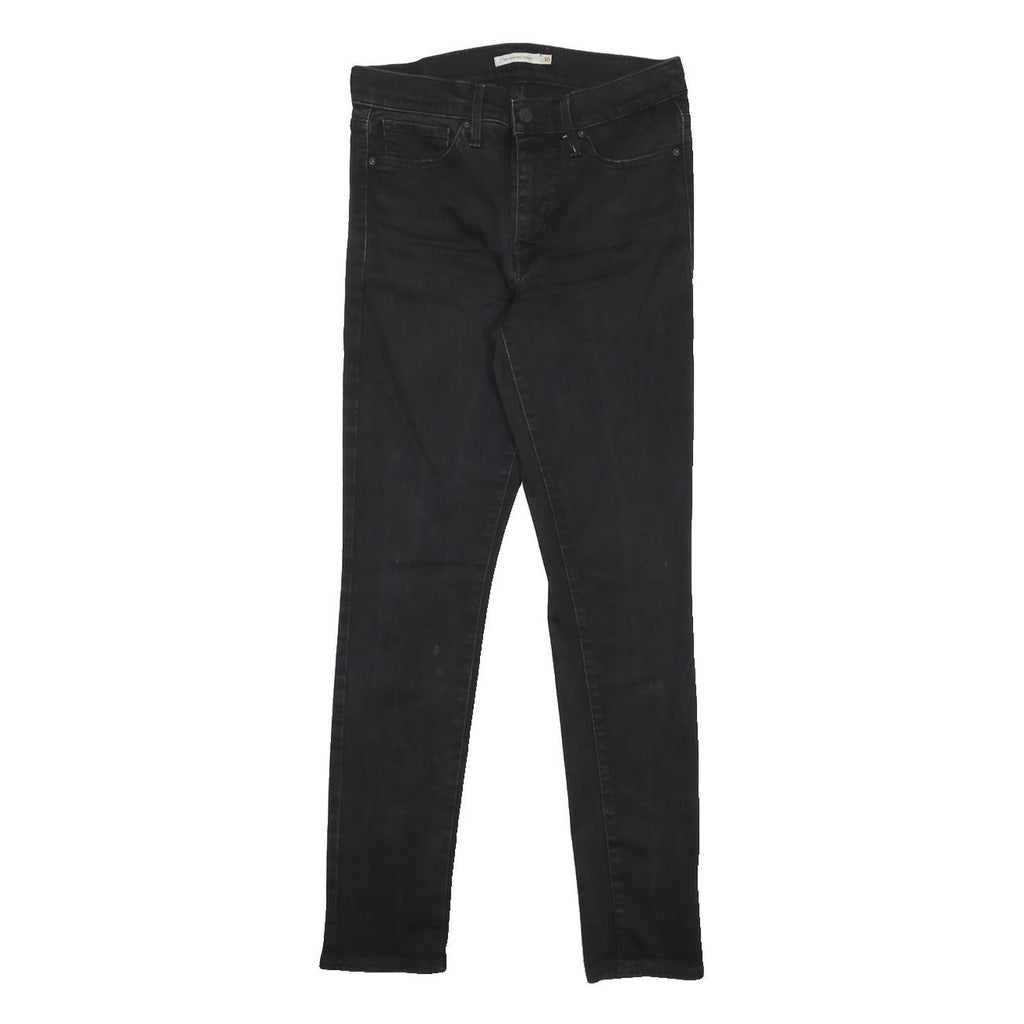 LEVI'S 311 Womens Jeans Black Slim Skinny Denim W30 L30 Skinny Cotton Blend Zip