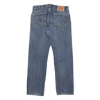 LEVI'S 505 Mens Jeans Blue Regular Straight Denim Medium W32 L32 Classic Zip