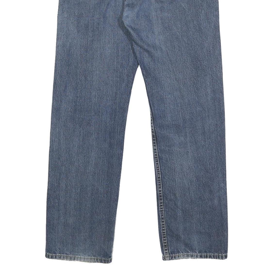 LEVI'S 505 Mens Jeans Blue Regular Straight Denim Medium W32 L32 Classic Zip