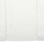 CHAMPION Mens White Crew Neck M Cotton Blend Classic Sweatshirt Pullover