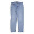LEVI'S 505 Mens Jeans Blue Regular Straight Denim Light W33 L32 Classic Fit Zip