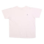 NAUTICA Mens White Crew Neck Short Sleeve S T-Shirt Cotton Blend Classic