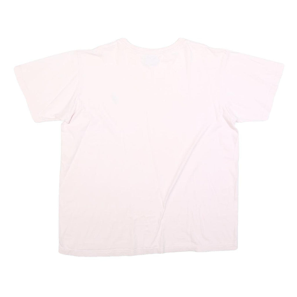 NAUTICA Mens White Crew Neck Short Sleeve S T-Shirt Cotton Blend Classic