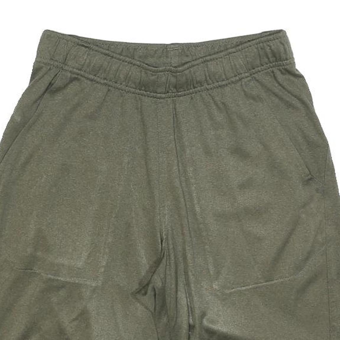 THE NORTH FACE Mens Shorts Green Casual XS W24 Outdoor Activewear Elastic Waist