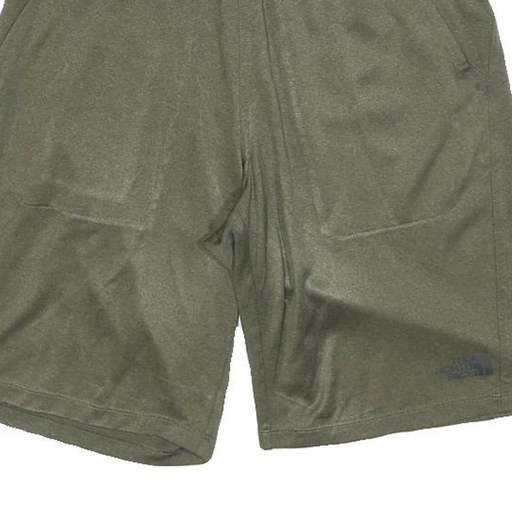 THE NORTH FACE Mens Shorts Green Casual XS W24 Outdoor Activewear Elastic Waist