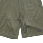 THE NORTH FACE Mens Shorts Green Casual XS W24 Outdoor Activewear Elastic Waist