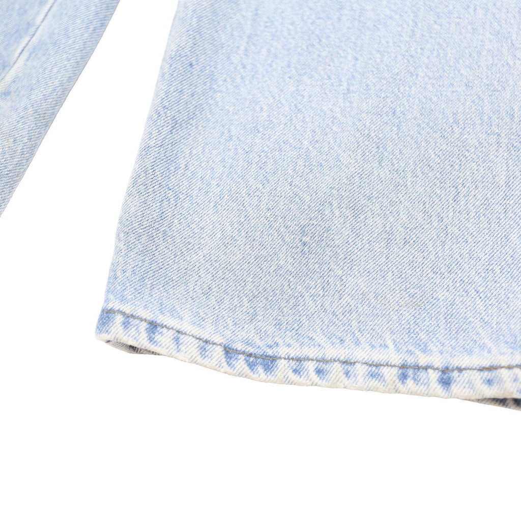 HARLEY DAVIDSON Mens Jeans Light Blue Relaxed Straight Denim Stone Wash W38 L32
