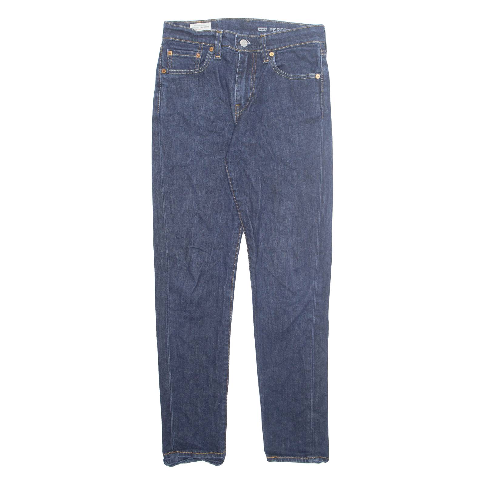 LEVI'S 512 BIG E Jeans Mens Blue Slim Tapered W27 L27