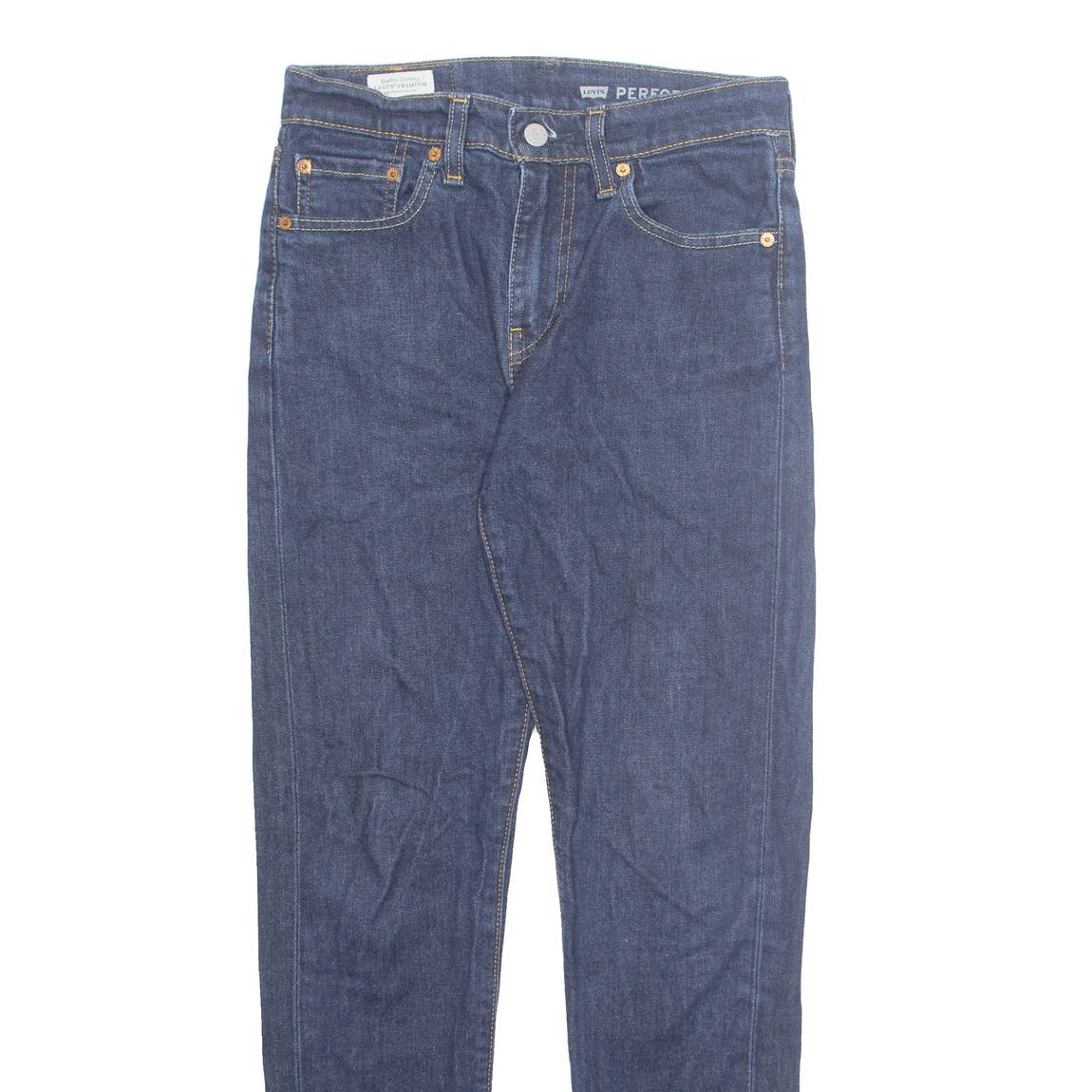 LEVI'S 512 BIG E Jeans Mens Blue Slim Tapered W27 L27
