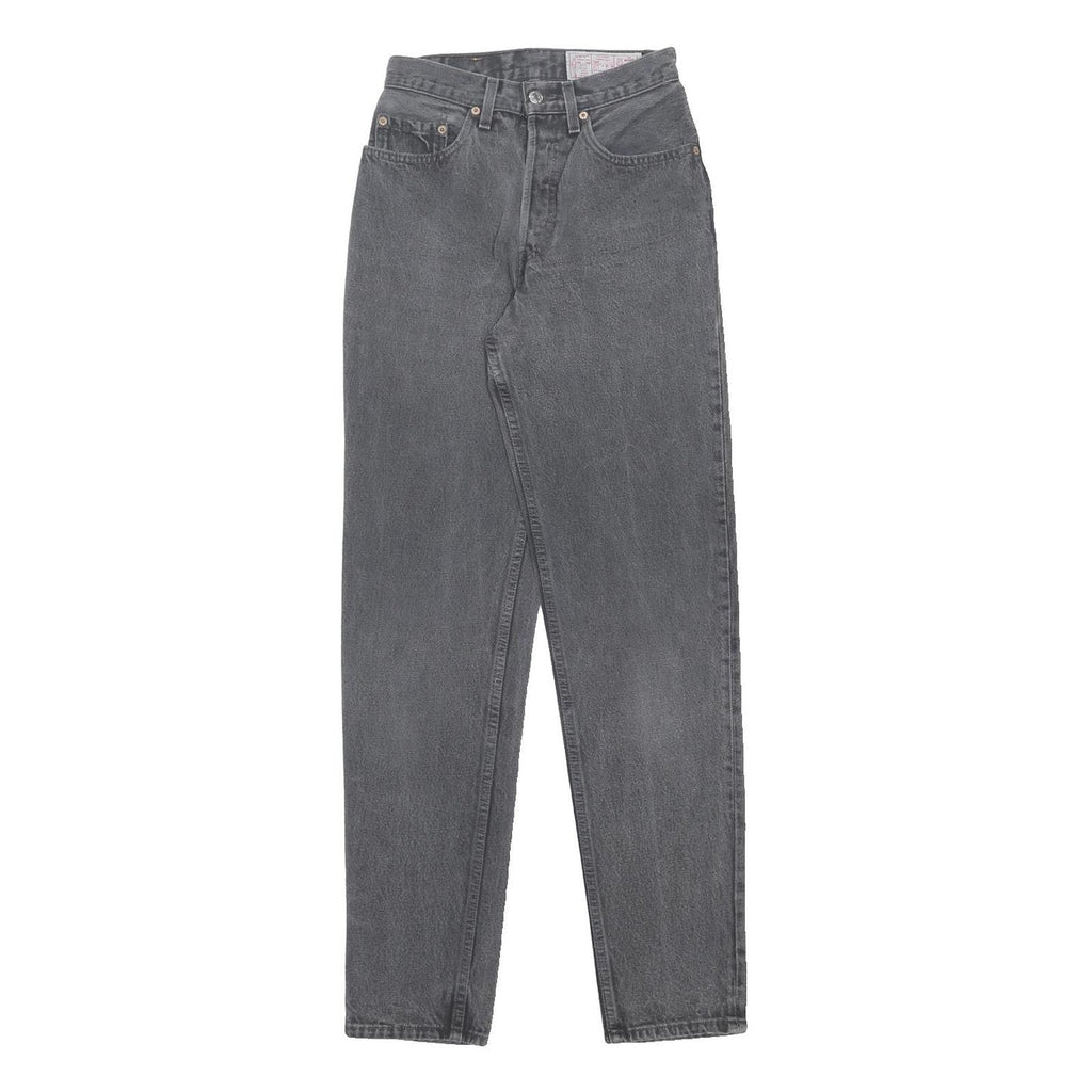 LEVI'S 901 Wash 'Em Hot Womens Slim Skinny Denim Medium W26 L32 Stylish Unique