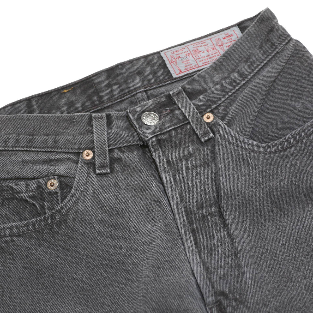LEVI'S 901 Wash 'Em Hot Womens Slim Skinny Denim Medium W26 L32 Stylish Unique