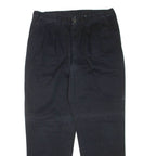 DICKIES Mens Trousers Black Regular Tapered W36 L32